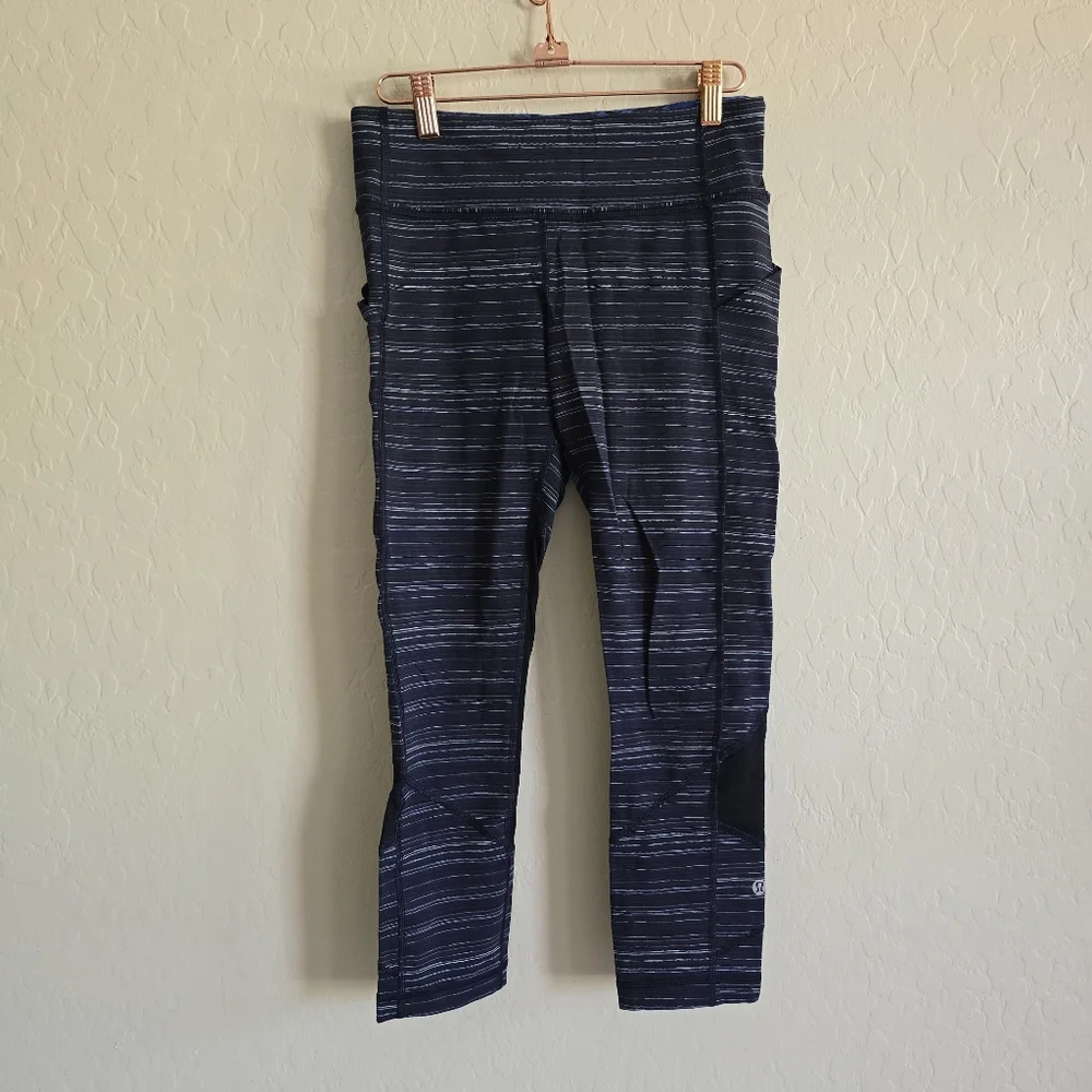 Lululemon Pace Rival Crop‎ Leggings Size 6